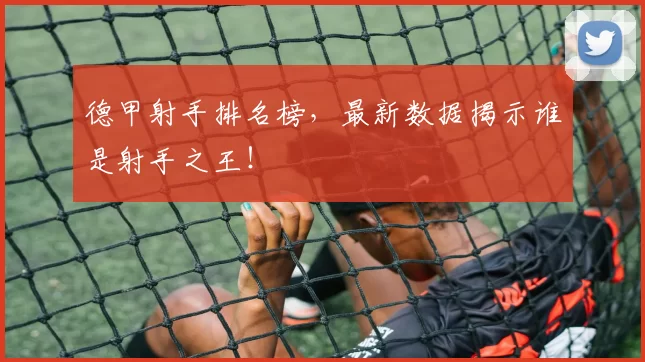 德甲射手排名榜，最新数据揭示谁是射手之王！